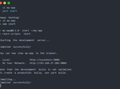 Create React App screenshot