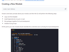 create-react-library Screenshot 1