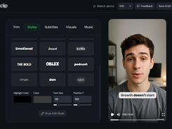 add trendy captions to your video