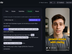 Add visuals to your video Using Ai