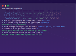 create-t3-app Screenshot 1