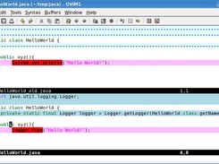 Diff between old HelloWorld.java and HelloWorld.java after u