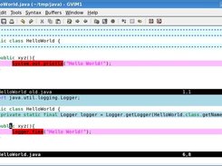 Diff between old HelloWorld.java and HelloWorld.java after u