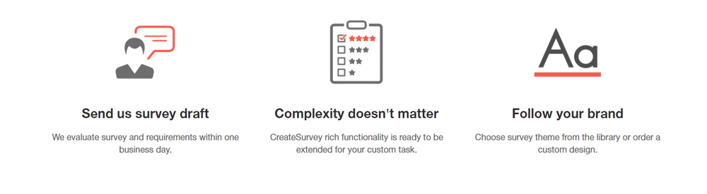 CreateSurvey Screenshot 1