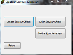 Createur Serveurs Minecraft Screenshot 1