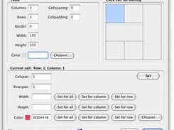 Table Dialog