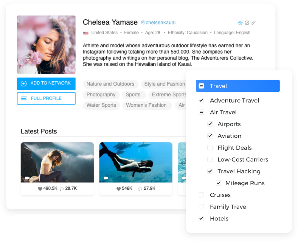 CreatorIQ Screenshot 1