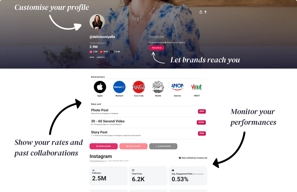 Media Kit explanations