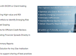 Credit Quality Solution (CQS) Screenshot 1