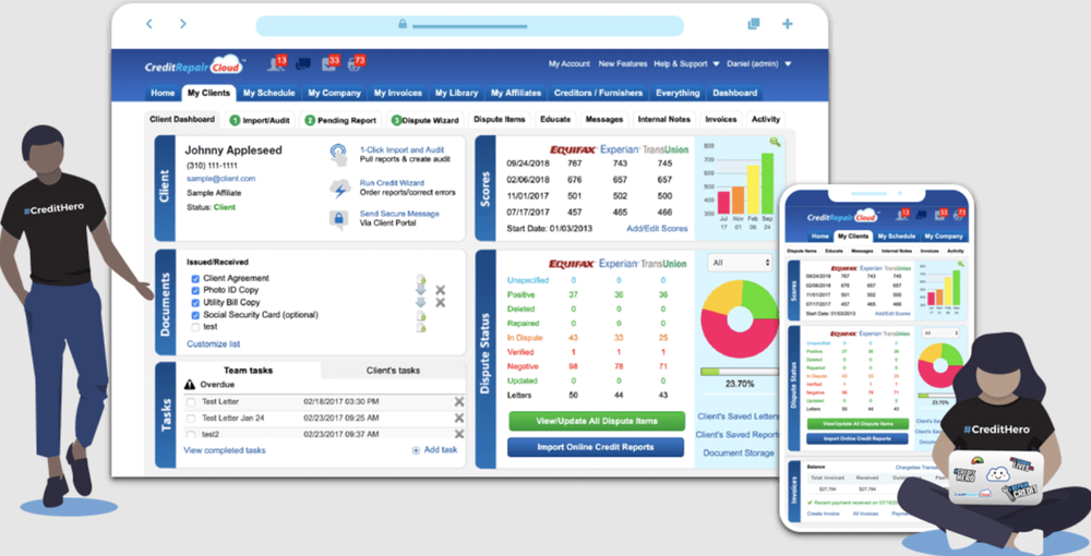 Credit Repair Cloud Screenshot 1