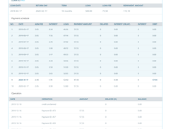 Front-end client zone balance