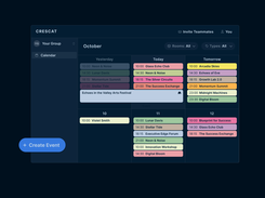Event Calendar Dashboard