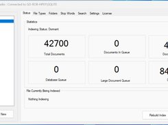 The Indexer Statistics Screen