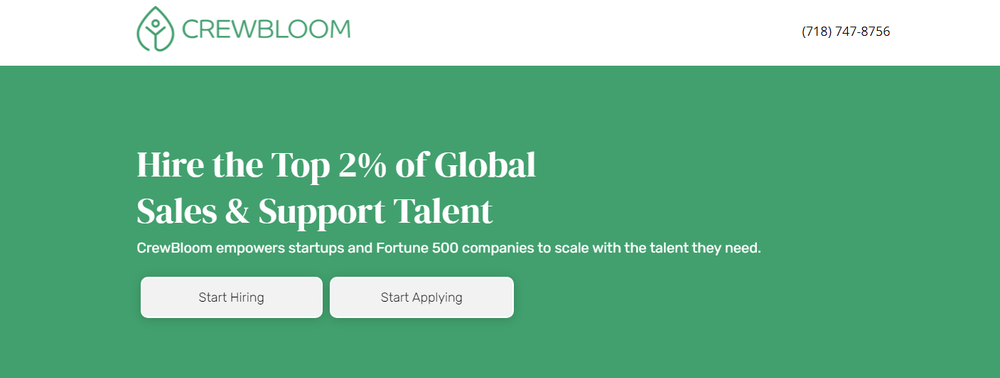 CrewBloom Screenshot 1