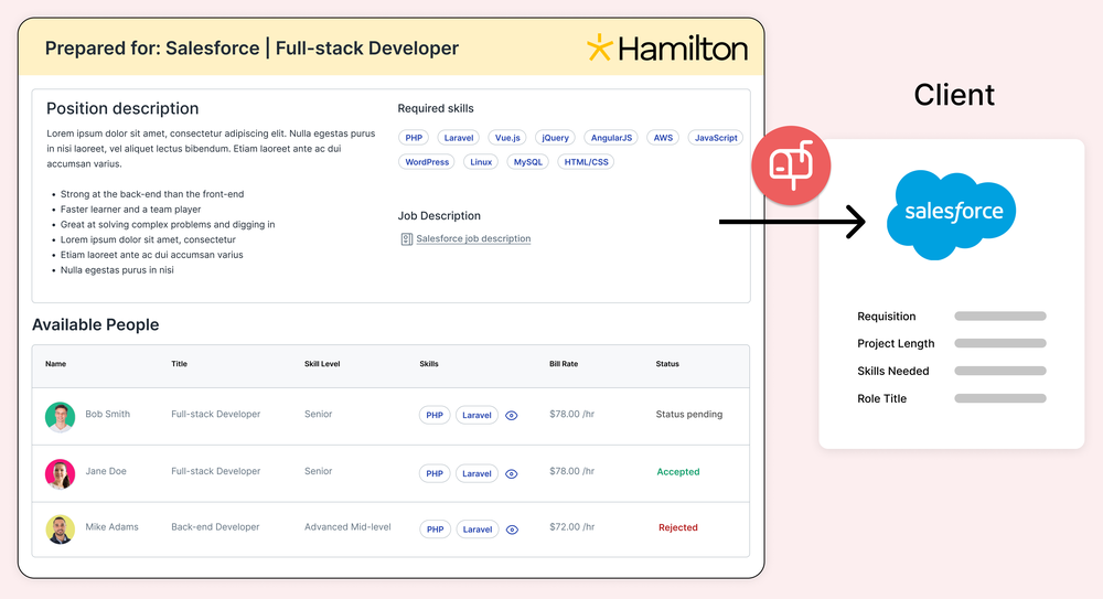 Streamline submittals with your own client portal