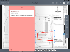 Document annotation on iPad