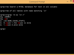 Database Grep