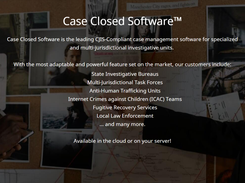 Case Closed Software Screenshot 2