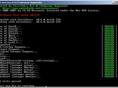 CrissCross test suite from v0.6.0