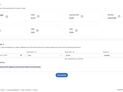 Configure your plan and run the forecast.