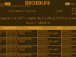 the bus-stop led-panel like user interface