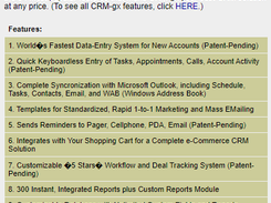 CRM-gx Screenshot 1