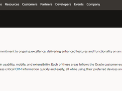 Oracle CRM On Demand Screenshot 1