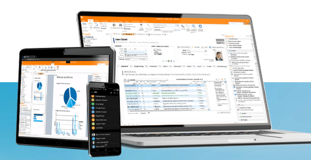 Combit CRM Screenshot 1