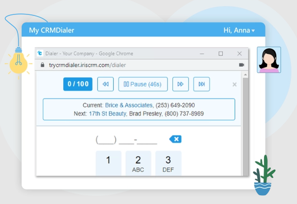 CRMDialer Screenshot 1