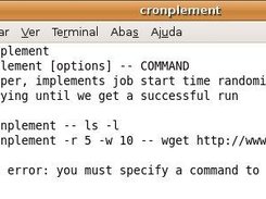 cronplement screenshot -- impressive ;-)