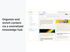 Organize & make sense of content with teams.