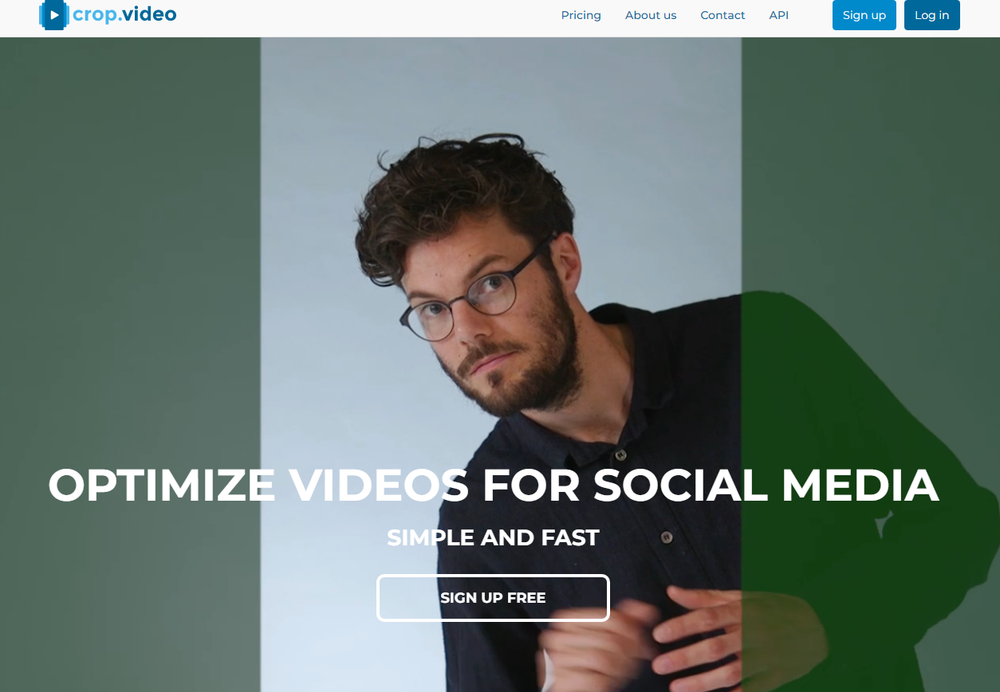 Crop.video Screenshot 1