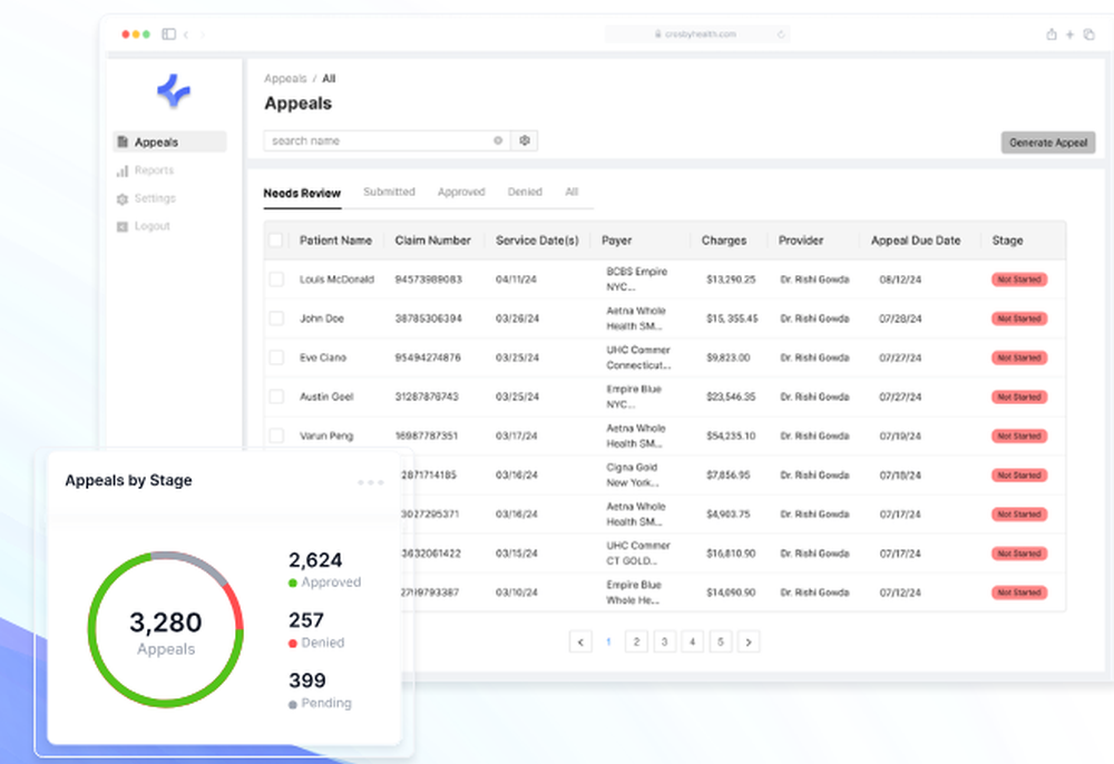 Crosby Health Apollo Screenshot 1