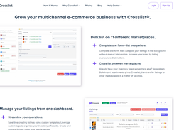 Crosslist homepage 2