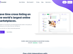 Crosslist homepage