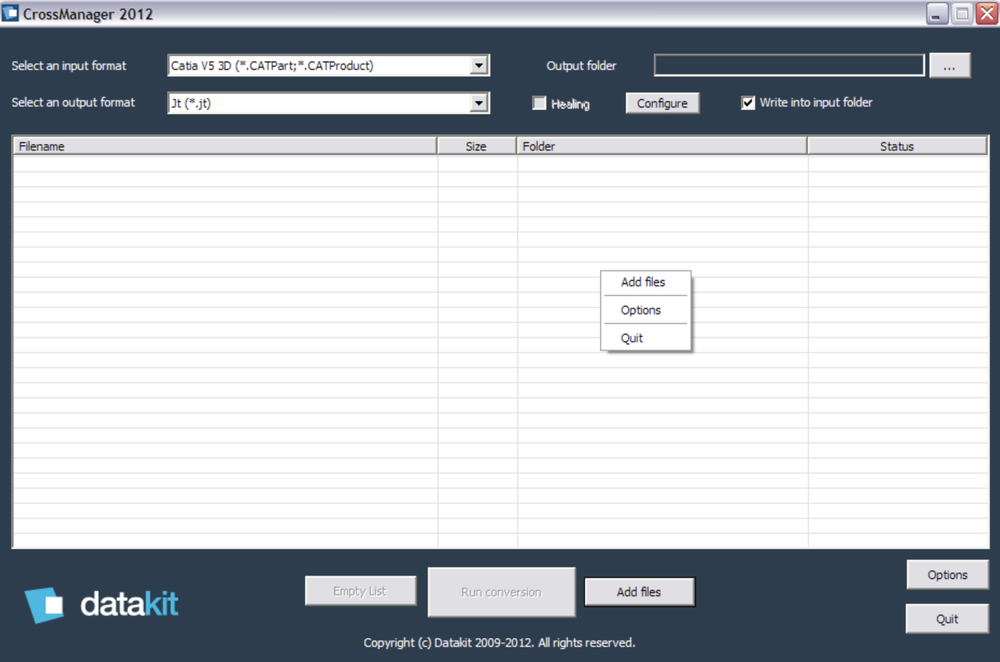 CrossManager Screenshot 1