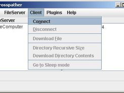 5. Start Connection to FileServer on Home Machine.