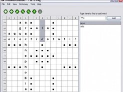 Crossword Builder main window