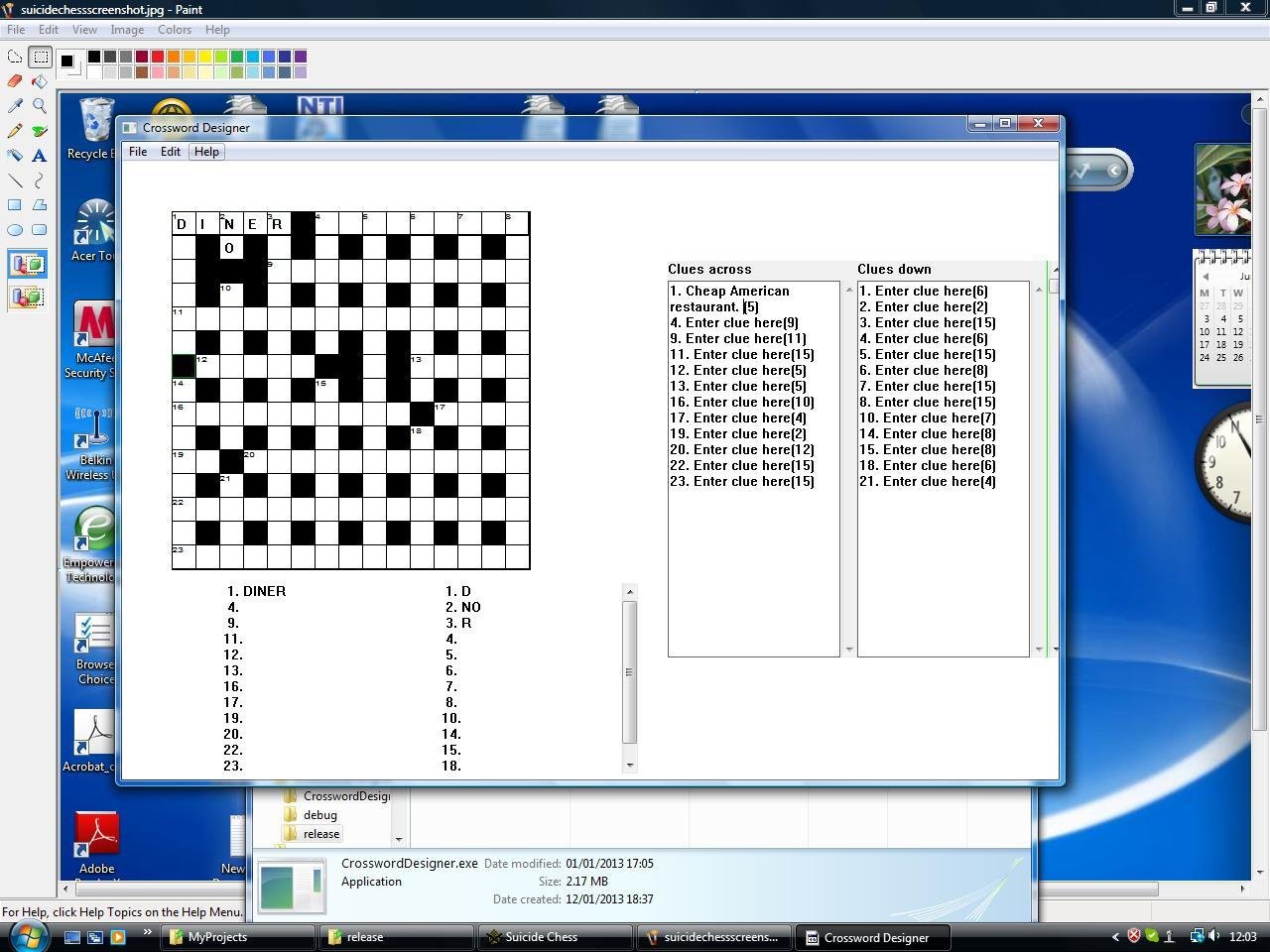 Crossword Designer download | SourceForge.net
