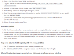 crouton Screenshot 1