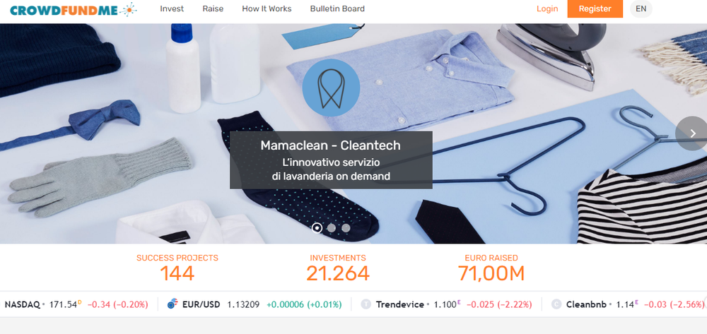 CrowdFundMe Screenshot 1