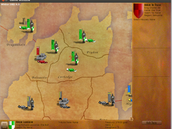 The campaign map.