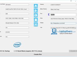 CRS Computer Repair Shop Software Screenshot 1