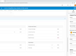 Project Finance - Show profitability of the job, using the jobs related quotes, PO's and invoices