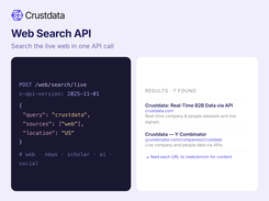 Search the live web across web, news, scholar, AI, and social sources.