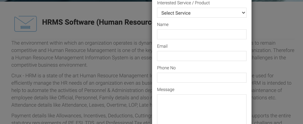 Crux-HRM Screenshot 1