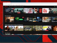 CruxEX 3.7 221031 running Netflix