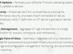 Cruz IoT Device Director Screenshot 1