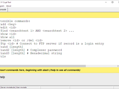 Console commands