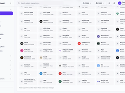 A summary of wallet sync health across the workspace.